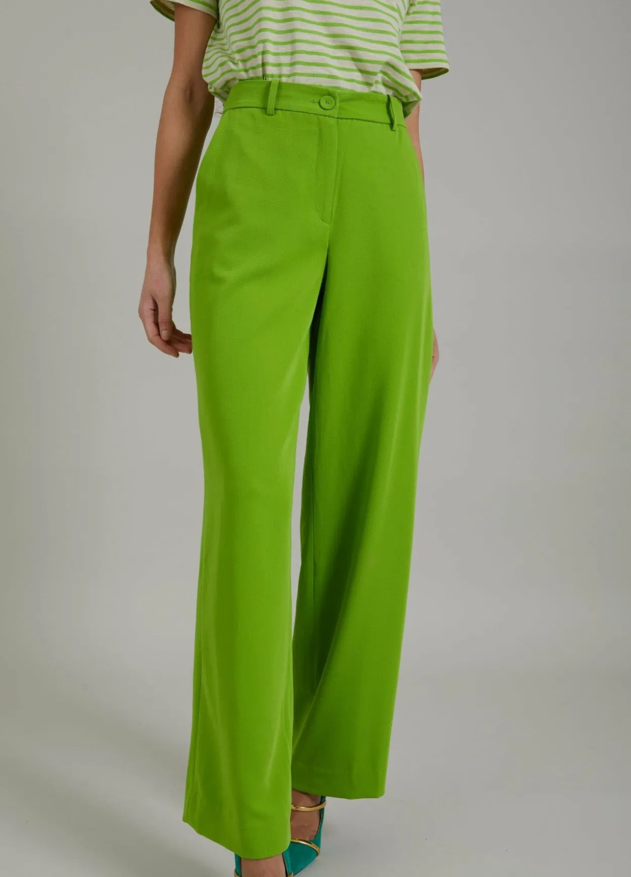 Trousers W. Wide Legs
