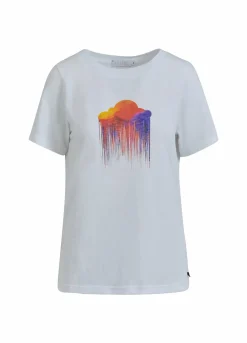 T-Shirt W. Cloud Print