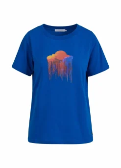T-Shirt W. Cloud Print