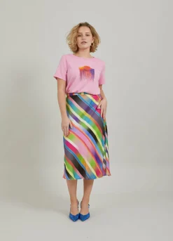 T-Shirt W. Cloud Print