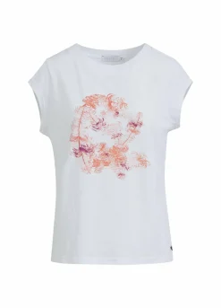 T-Shirt W. Feather Print