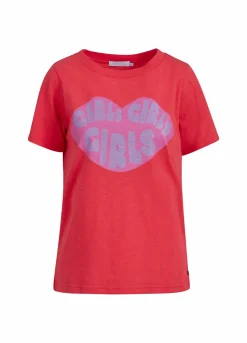 T-Shirt W. Lips Print