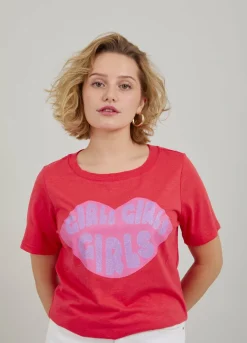 T-Shirt W. Lips Print