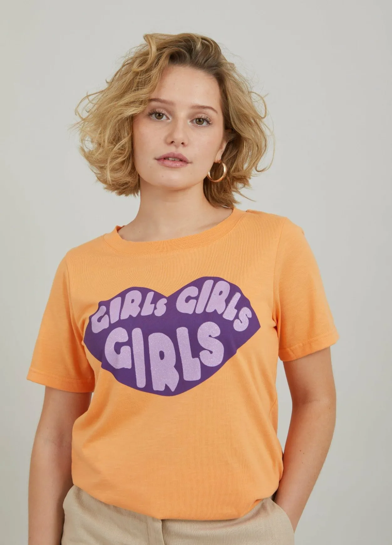 T-Shirt W. Lips Print