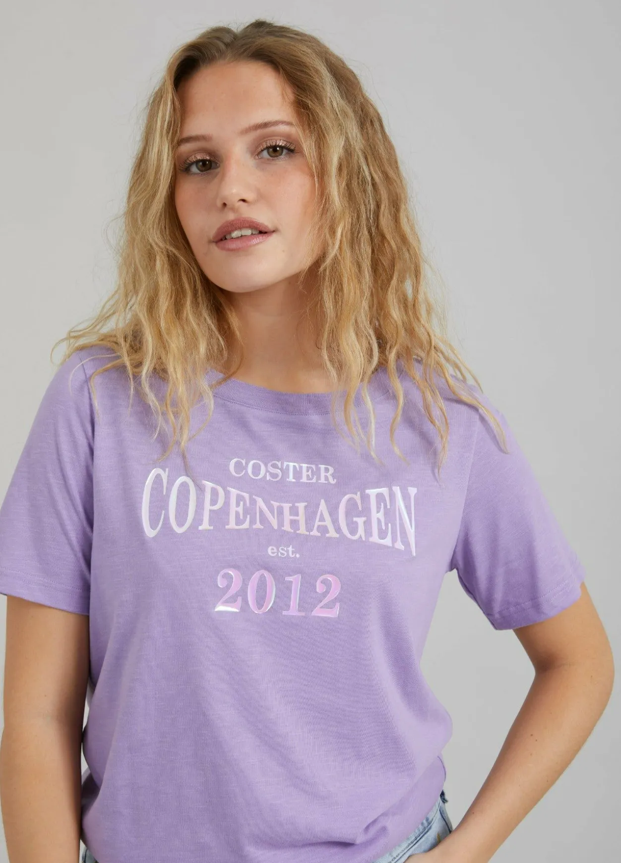 T-Shirt W. Logo Print