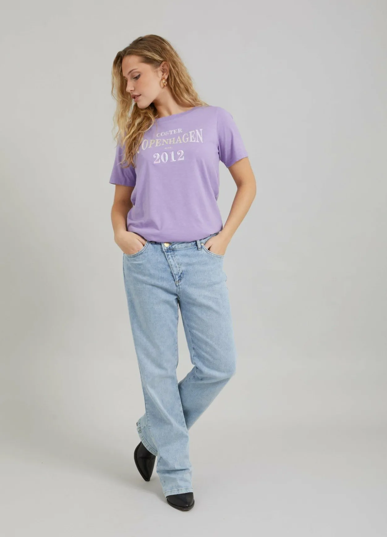 T-Shirt W. Logo Print