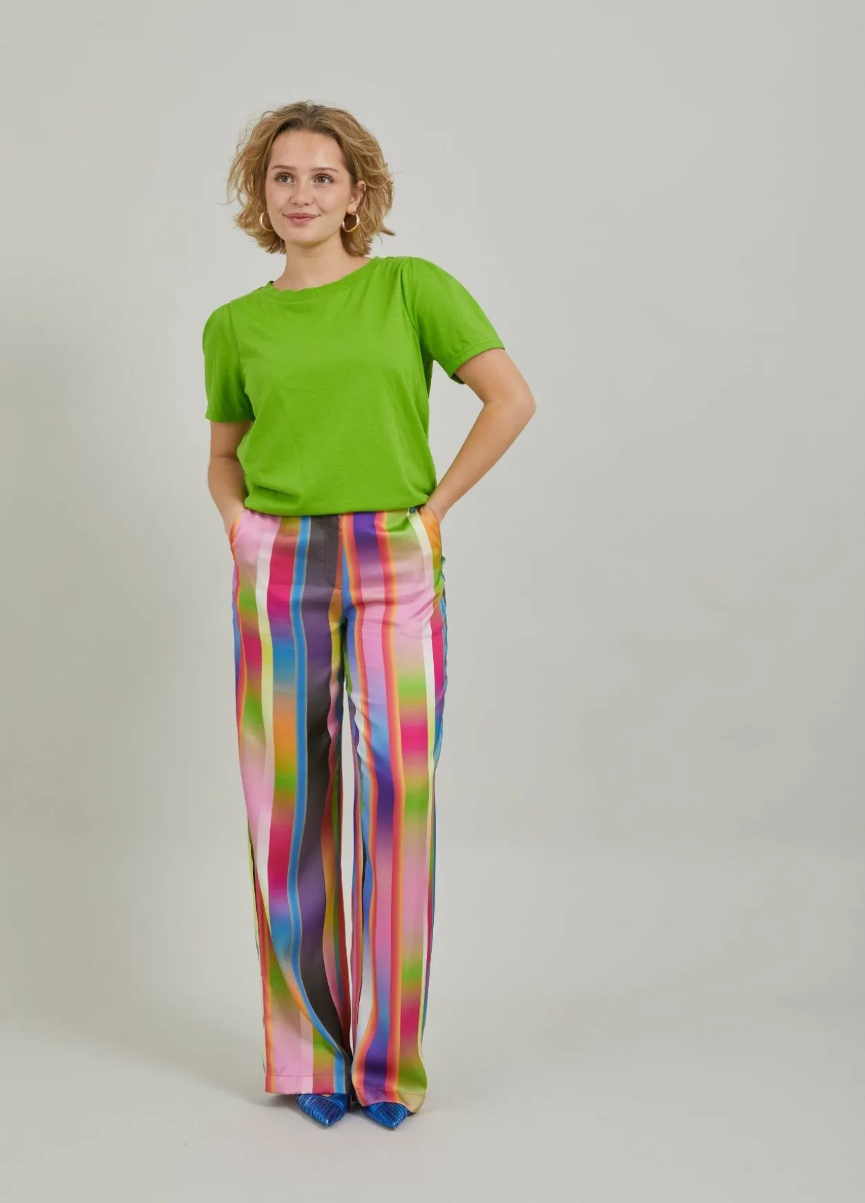 T-Shirt W. Pleats
