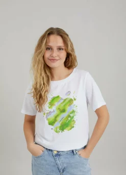 T-Shirt W. Rhinestones