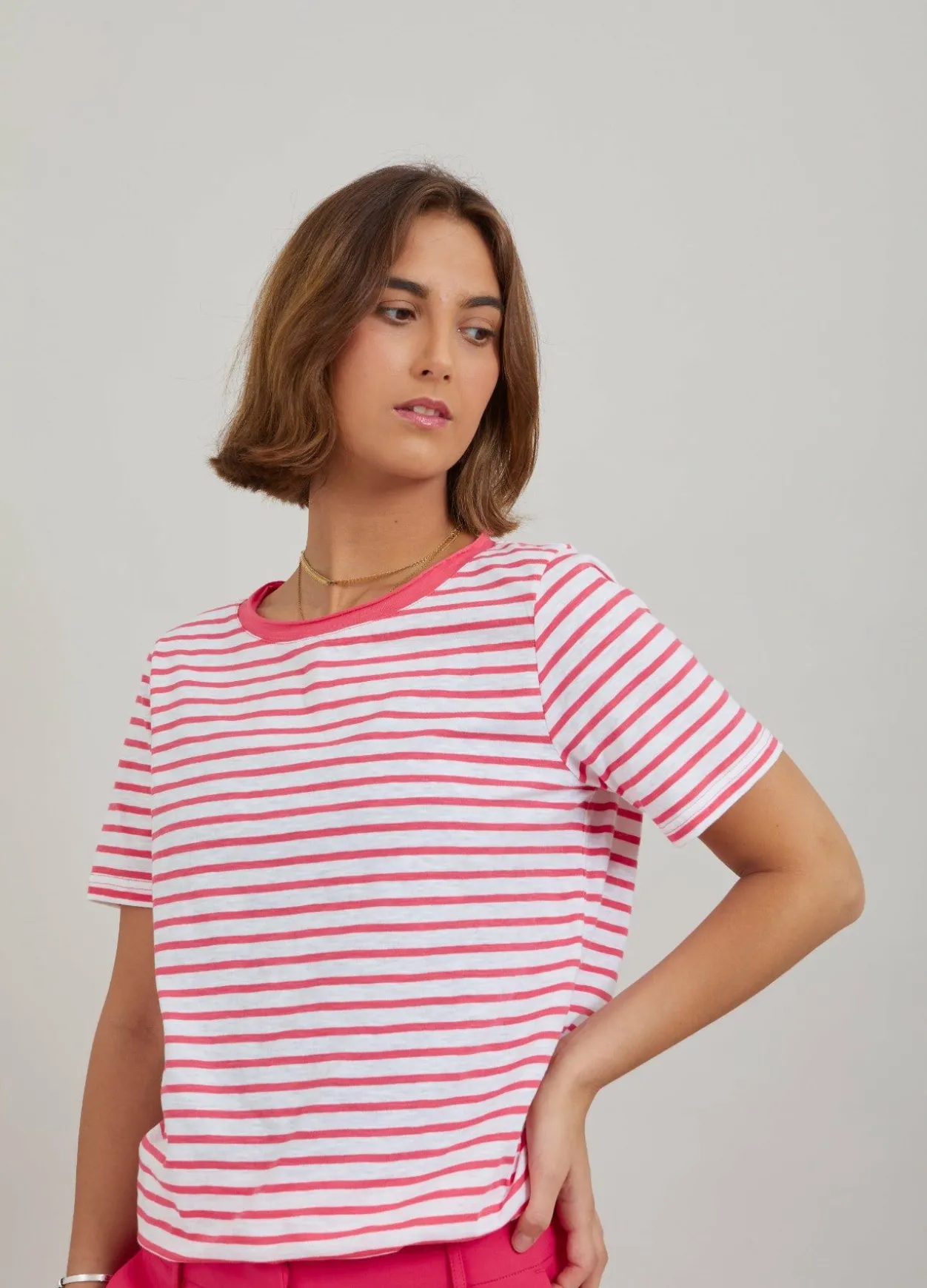 T-Shirt W. Stripes