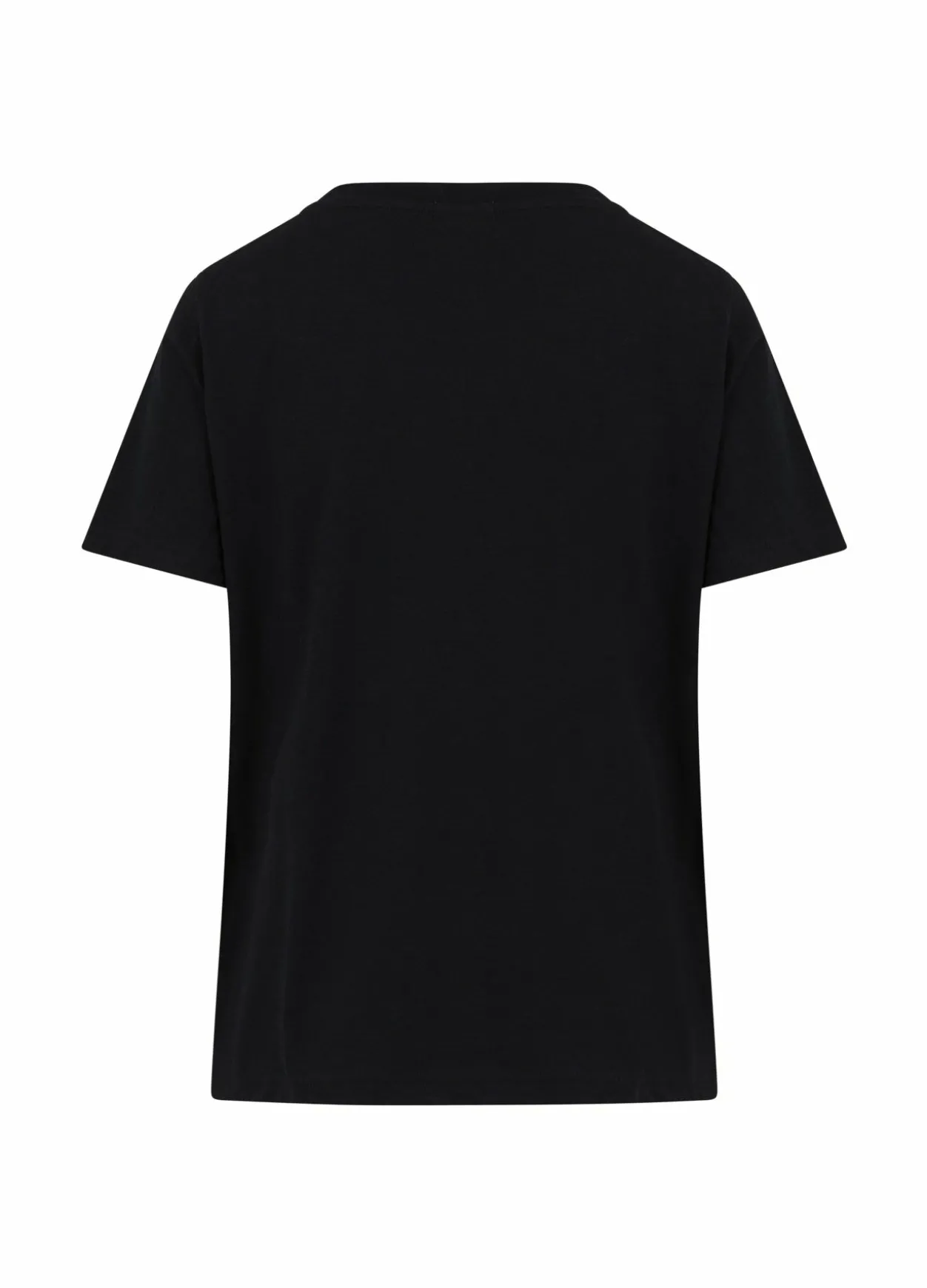 T-Shirt With Heart Lips Print