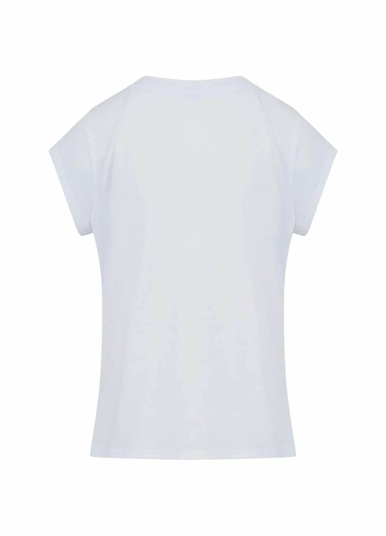 T-Shirt With Heart Lips Print