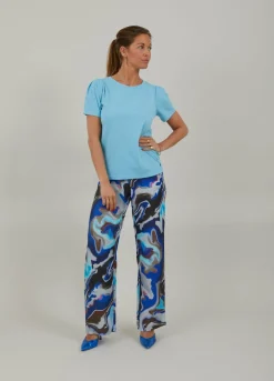 T-Shirt With Pleats