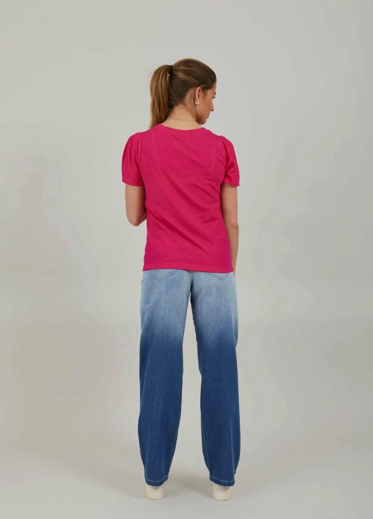 T-Shirt With Pleats