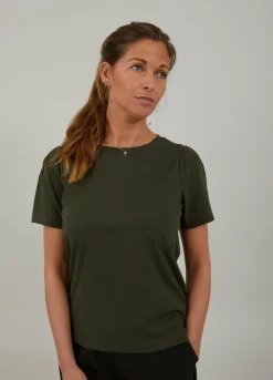 T-Shirt With Pleats