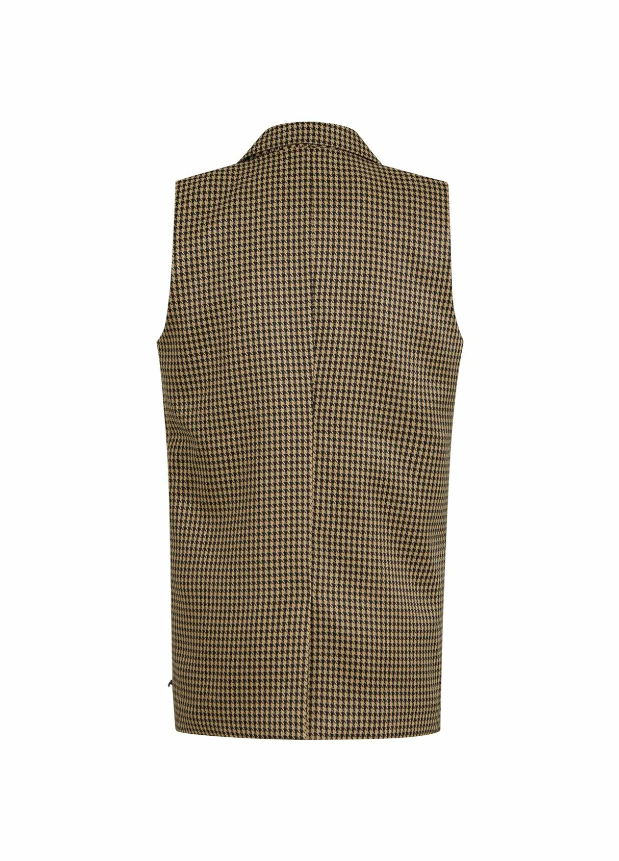 Vest In Houndstooth