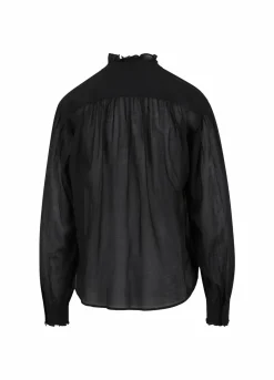 Wide Fit Shirt With Ruffels